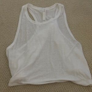 lululemon athletica White Tank Top